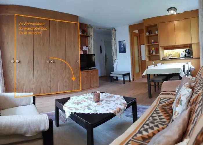Mit Bergblick By Interhome Daire Leukerbad